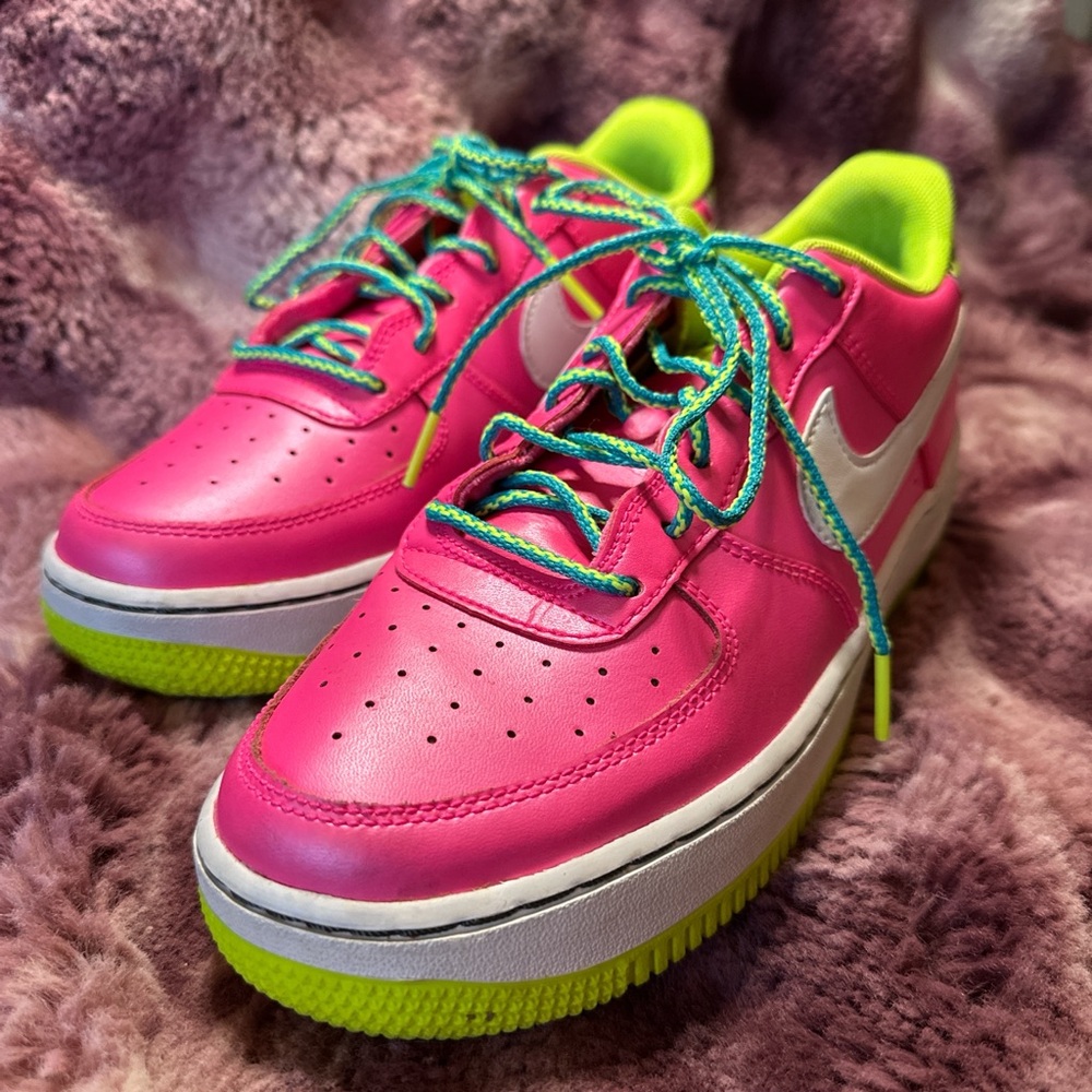Pink Nike Air Force 1
